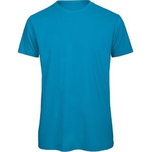 B&C Pánské organické tričko Inspire BC 140 g/m Barva: modrá atolová, Velikost: M BCTM042