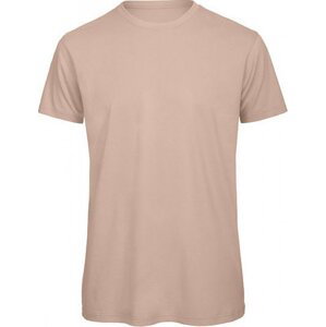 B&C Pánské organické tričko Inspire BC 140 g/m Barva: Růžová, Velikost: 3XL BCTM042