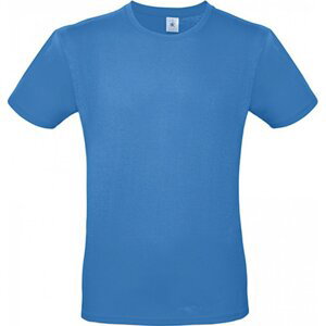 B&C Základní pánské bavlněné tričko BC ve střední gramáži Barva: modrá azurová, Velikost: L BCTU01T