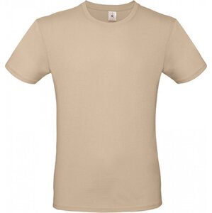 B&C Základní pánské bavlněné tričko BC ve střední gramáži Barva: Písková, Velikost: 3XL BCTU01T