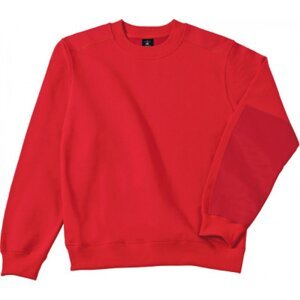 B&C Pro Collection Pracovní unisex mikina BC Hero přes hlavu 80 % česaná bavlna Barva: Červená, Velikost: 3XL BCWUC20