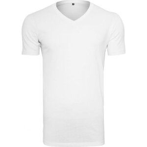 Lehké a delší tričko do véčka Build Your Brand 140 g/m Barva: Bílá, Velikost: L BY006