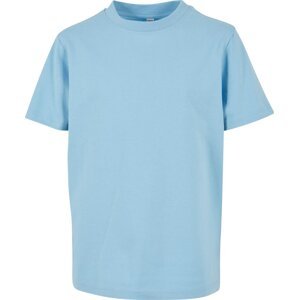 Build Your Brand Teplé dětské tričko ve zúženém a prodlouženém střihu 200 g/m Barva: Baltic Blue, Velikost: 134/140 BY116