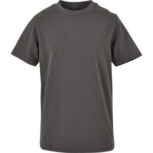 Build Your Brand Teplé dětské tričko ve zúženém a prodlouženém střihu 200 g/m Barva: Dark Shadow, Velikost: 146/152 BY116