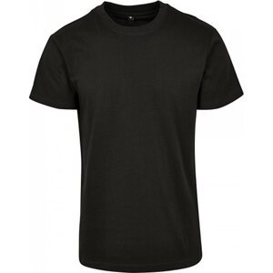 Build Your Brand Prémiové triko z česané jersey bavlny 190 g/m Barva: Černá, Velikost: L BY123