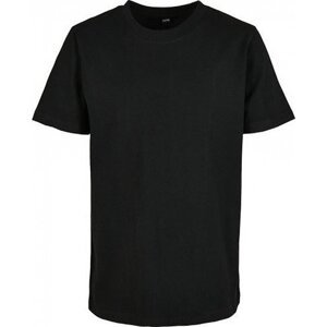 Build Your Brand Dětské tričko Basic ve zúženém a mírně prodlouženém střihu 160 g/m Barva: Černá, Velikost: 110/116 BY158