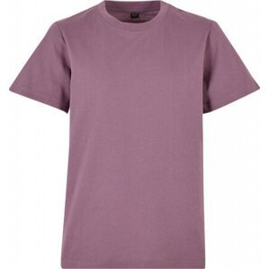 Build Your Brand Dětské tričko Basic ve zúženém a mírně prodlouženém střihu 160 g/m Barva: fialová švestková, Velikost: 158/164 BY158