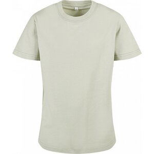 Build Your Brand Dětské tričko Basic ve zúženém a mírně prodlouženém střihu 160 g/m Barva: Soft Salvia, Velikost: 134/140 BY158