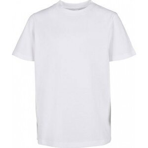 Build Your Brand Dětské tričko Basic ve zúženém a mírně prodlouženém střihu 160 g/m Barva: Bílá, Velikost: 110/116 BY158