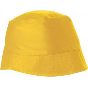 Printwear Měkký bavlněný klobouček proti slunci Barva: Žlutá C150