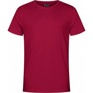 EXCD by Promodoro Pracovní tričko Promodoro se zesílenými švy, směs bavlna + polyester Barva: červená granátová, Velikost: 3XL CD3077