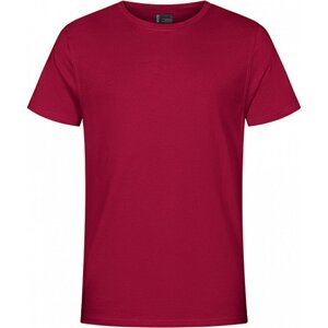 EXCD by Promodoro Pracovní tričko Promodoro se zesílenými švy, směs bavlna + polyester Barva: červená granátová, Velikost: 4XL CD3077