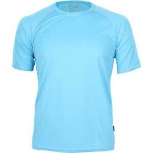 Cona Sports Raglánové rychleschnoucí tričko na běhání z lehkého mikropolyesteru Barva: Modrá, Velikost: L CN100