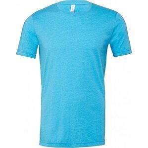 Canvas Unisex melírové tričko ze směsového materiálu Barva: modrá blankytná, Velikost: L CV3001CVC