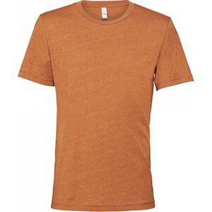 Canvas Unisex melírové tričko ze směsového materiálu Barva: oranžová dýňová, Velikost: S CV3001CVC