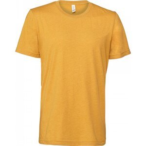 Canvas Unisex melírové tričko ze směsového materiálu Barva: Žlutá slunečnicová, Velikost: L CV3001CVC