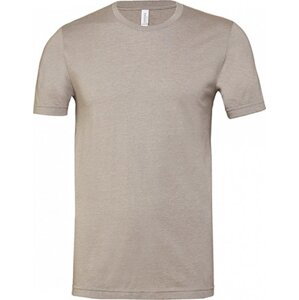 Canvas Unisex melírové tričko ze směsového materiálu Barva: béžová mokka, Velikost: L CV3001CVC