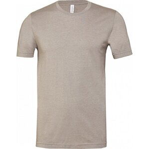 Canvas Unisex melírové tričko ze směsového materiálu Barva: béžová mokka, Velikost: M CV3001CVC