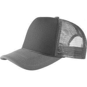 Flexfit Baseballová kšiltovka Trucker s vysokým profilem a dekorativní šňůrkou Barva: darkgrey/black, Velikost: univerzální