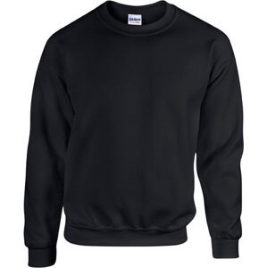 Pevná směsová mikina Gildan přes hlavu 50% bavlna, 50% polyester Barva: Černá, Velikost: 5XL G18000