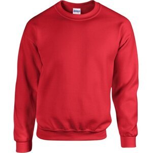 Pevná směsová mikina Gildan přes hlavu 50% bavlna, 50% polyester Barva: Červená, Velikost: 3XL G18000