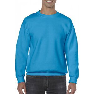 Pevná směsová mikina Gildan přes hlavu 50% bavlna, 50% polyester Barva: modrá safírová, Velikost: 3XL G18000