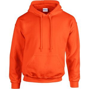 Odolná směsová mikina Gildan se vsazenou kapsou na břiše 50% bavlny Barva: Oranžová, Velikost: 3XL G18500