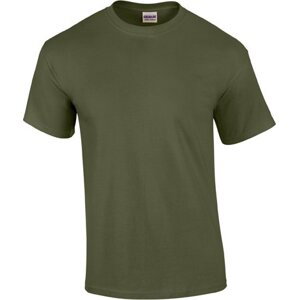 Pánské 100% bavlněné tričko Ultra Gildan 190 g/m Barva: zelená vojenská, Velikost: 3XL G2000