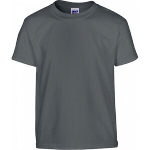 Dětské tričko z těžké prémiové bavlny Gildan 185 g/m Barva: šedá uhlová, Velikost: XL (182+) G5000K