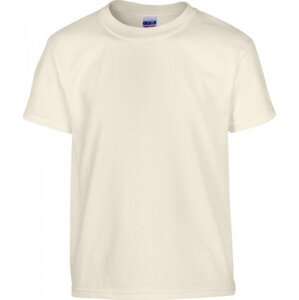 Dětské tričko z těžké prémiové bavlny Gildan 185 g/m Barva: Přírodní, Velikost: L (176) G5000K