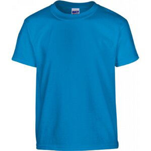 Dětské tričko z těžké prémiové bavlny Gildan 185 g/m Barva: modrá safírová, Velikost: XL (182+) G5000K