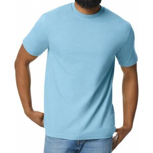 Gildan Pánské triko Softstyle® Midweight s vysokou hustotou stehu Barva: modrá světlá, Velikost: L
