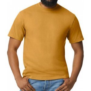 Gildan Pánské triko Softstyle® Midweight s vysokou hustotou stehu Barva: žlutá hořčicová, Velikost: 3XL