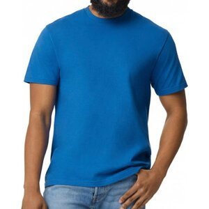 Gildan Pánské triko Softstyle® Midweight s vysokou hustotou stehu Barva: modrá královská, Velikost: XXL
