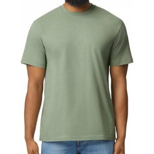 Gildan Pánské triko Softstyle® Midweight s vysokou hustotou stehu Barva: zelená šalvěj, Velikost: L