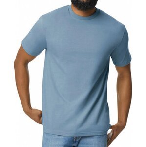 Gildan Pánské triko Softstyle® Midweight s vysokou hustotou stehu Barva: modrá matná, Velikost: XXL