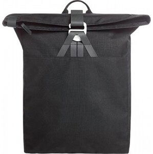 Halfar Módní batoh Loft na notebook s výrazným zapínáním Barva: Černá, Velikost: 34 x 45 x 13 cm HF15012