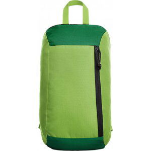Halfar Malý sportovní, lehký batoh Fresh s přední kapsou na zip 8 litrů Barva: zelená jarní - zelená, Velikost: 22 x 40 x 11 cm HF15025