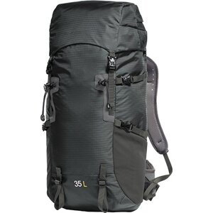 Halfar Lehký trekingový batoh Mountain s ergonomicky tvarovanými zády 35 l Barva: šedá tmavá, Velikost: 29 x 66 x 21 cm HF4014