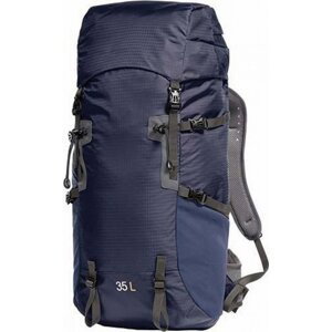 Halfar Lehký trekingový batoh Mountain s ergonomicky tvarovanými zády 35 l Barva: modrá námořní, Velikost: 29 x 66 x 21 cm HF4014