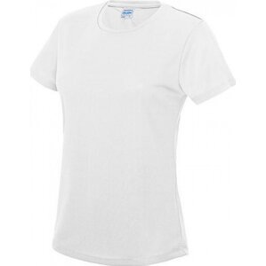 Just Cool Dámské sportovní trička s UV ochranou UPF 40+ Barva: Bílá, Velikost: 3XL JC005