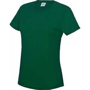 Just Cool Dámské sportovní trička s UV ochranou UPF 40+ Barva: Zelená lahvová, Velikost: S JC005
