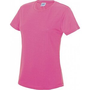 Just Cool Dámské sportovní trička s UV ochranou UPF 40+ Barva: růžová electric, Velikost: M JC005