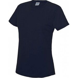 Just Cool Dámské sportovní trička s UV ochranou UPF 40+ Barva: modrá námořní, Velikost: 4XL JC005