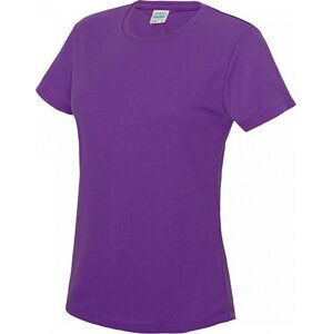 Just Cool Dámské sportovní trička s UV ochranou UPF 40+ Barva: magenta, Velikost: S JC005