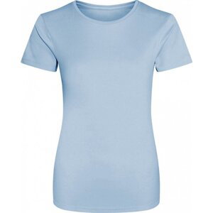 Just Cool Dámské sportovní trička s UV ochranou UPF 40+ Barva: modrá nebeská, Velikost: S JC005