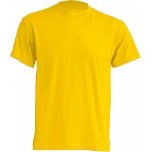 Klasické tričko JHK v rovném střihu bez bočních švů Barva: Zlatá, Velikost: S JHK150