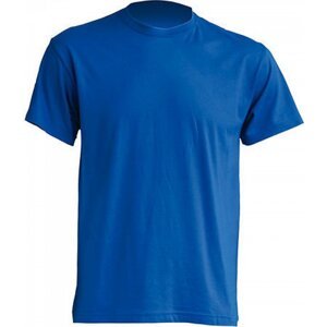 Klasické tričko JHK v rovném střihu bez bočních švů Barva: modrá královská, Velikost: M JHK150
