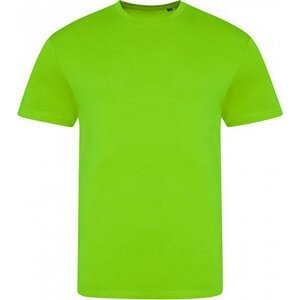 Just Ts Směsové triblend tričko v neonových barvách Barva: zelená electric, Velikost: XL JT004