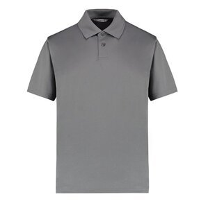 Kustom Kit Sportovní pánská polokošile z materiálu Cooltex® Plus Barva: šedá uhlová, Velikost: S K444